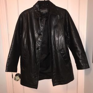 NWOT Banana Republic Genuine Leather Jacket